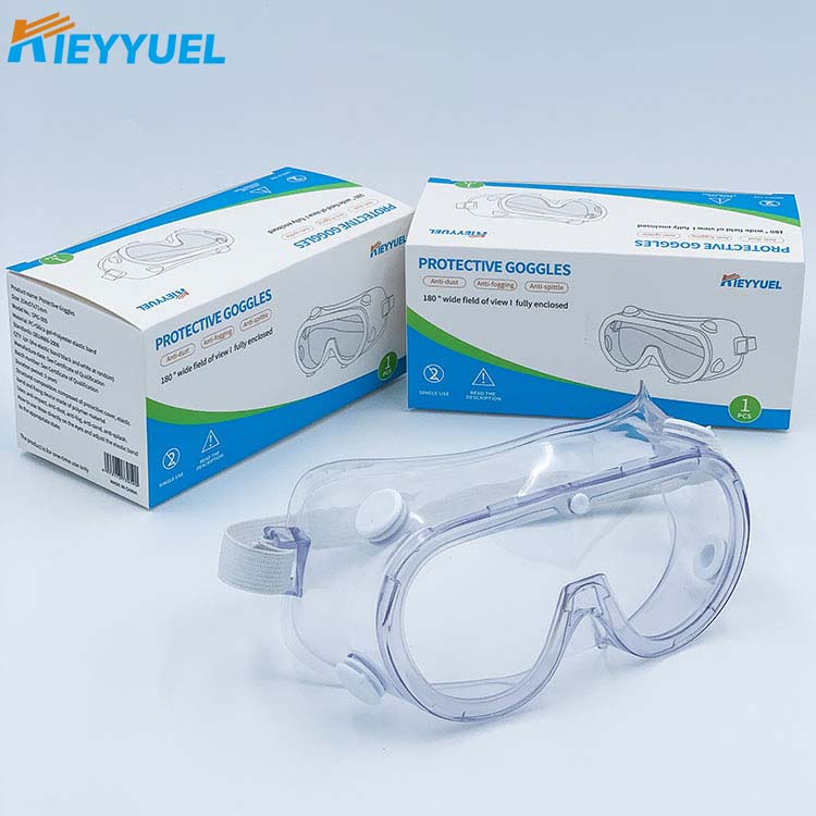 Goggles (cum evacuatione foramina) Anti- nebula